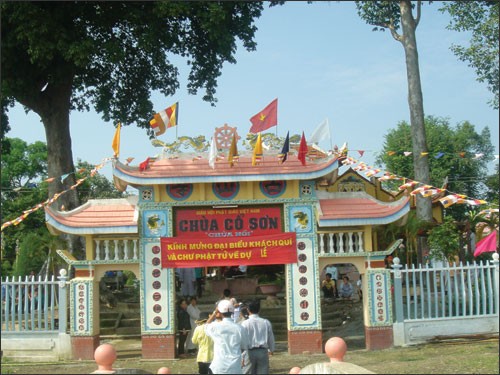 Đi chùa Nổi mùa nước nổi