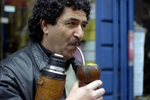 Trà mate được đựng trong guampa và uống bằng bombilla - Ảnh: Lonely Planet