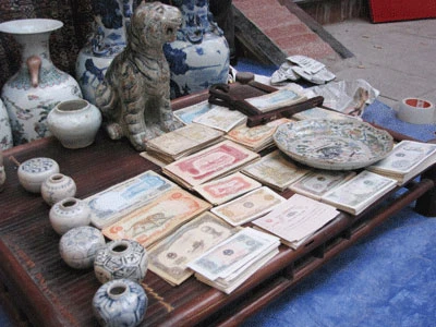 Đi chợ đồ cổ ngày giáp Tết ảnh 11