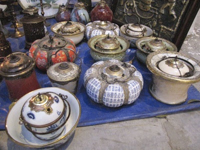 Đi chợ đồ cổ ngày giáp Tết ảnh 8