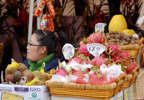 Thanh long Việt Nam ở Mỹ ảnh 6 Thanh long Việt Nam ở Mỹ ảnh 6
