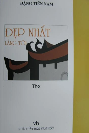 Trang bìa tập thơ.