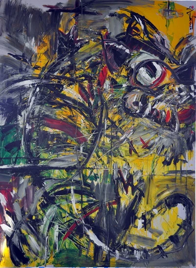 12 ông cọp ngồi nhai kẹo gừng - tranh của Đặng Mậu Tựu Nghĩ về cọp - tranh của Trần Hữu Nhật Tò mò trí khôn - tranh của Hoàng Thanh Phong Mặt - tranh của Nguyễn Duy Hiền