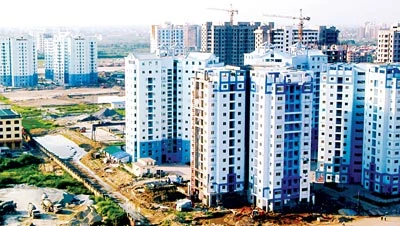 Khu chung cư ở quận Cầu Giấy.