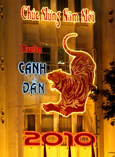 Đường phố Sài Gòn lung linh ánh sáng ảnh 8