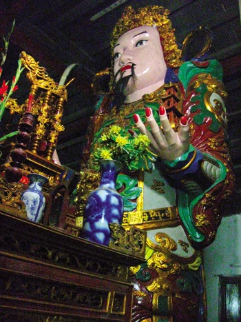 Bức tượng Thánh Dóng cổ cao nhất nước Việt ảnh 2