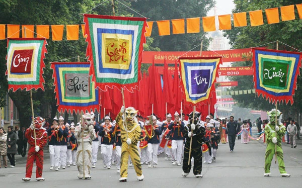 Rộn rã khai hội xuân Thăng Long - Hà Nội ảnh 4