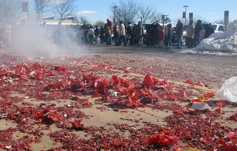 Người Việt ở Washington đón năm mới Canh Dần sau một đợt bão tuyết lớn hồi đầu tháng 2.