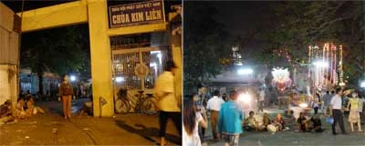 Một số hình ảnh tác nghiệp của cái bang "trời ơi" tại TP HCM.