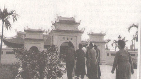 Đền thờ Thái sư Á vương Đào Cam Mộc tại làng Nam Thạch, Yên Trung, Thanh Hóa