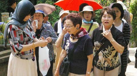 Cung nghinh tranh cổ 400 năm do chùa Nhật tặng ảnh 4 Mô tả ảnh.