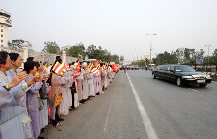 Ngọc Xá lợi Phật từ Ấn Độ đã về đến Việt Nam ảnh 6