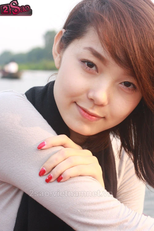 Minh Hằng trẩy hội chùa Hương ảnh 11