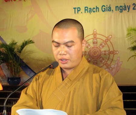 Tổng khai giảng các
đạo tràng & ký kết bảo trợ thông tin hội thảo Hoằng pháp với báo
Giác Ngộ