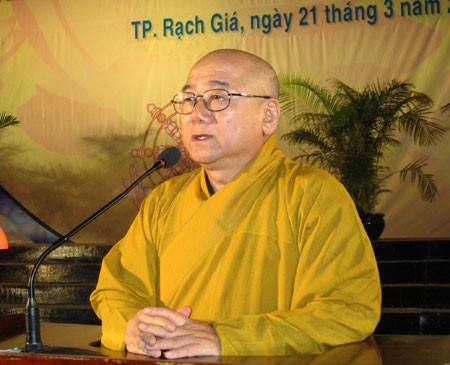 Tổng khai giảng các đạo tràng & ký kết bảo trợ thông tin hội
thảo Hoằng pháp với báo Giác Ngộ