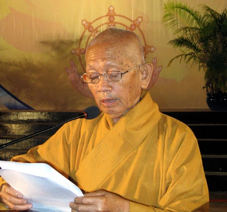 Tổng khai giảng các đạo tràng & ký kết bảo trợ thông tin hội 
thảo Hoằng pháp với báo Giác Ngộ