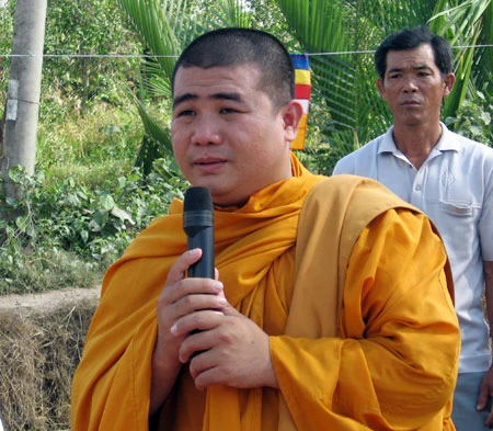 Kiên Giang: Tịnh xá Ngọc Sơn xây cầu nông thôn chào mừng hội thảo Hoằng pháp