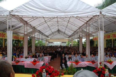 Hà Nội: Lễ Khánh thành  Tổ đường chùa Di Đà ảnh 6