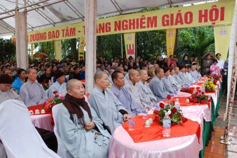 Hà Nội: Lễ Khánh thành  Tổ đường chùa Di Đà ảnh 3