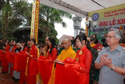 Hà Nội: Lễ Khánh thành  Tổ đường chùa Di Đà ảnh 8