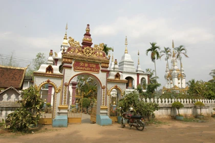 Luang Prabang còn có những ngôi chùa Việt.