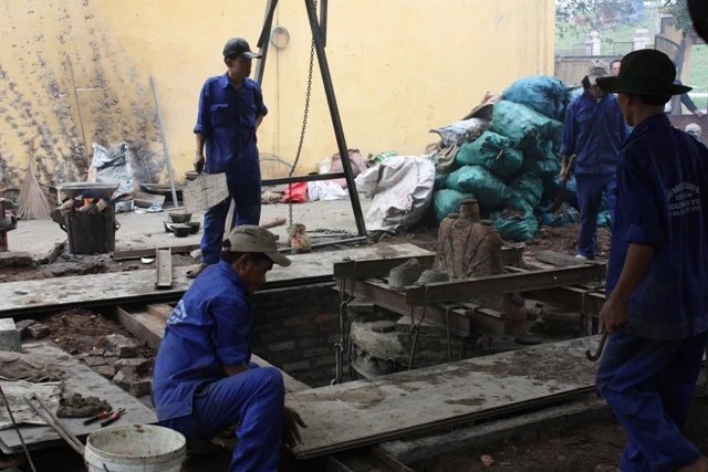 Chùa Diên Phúc đúc tượng và chuông đồng lớn ảnh 6