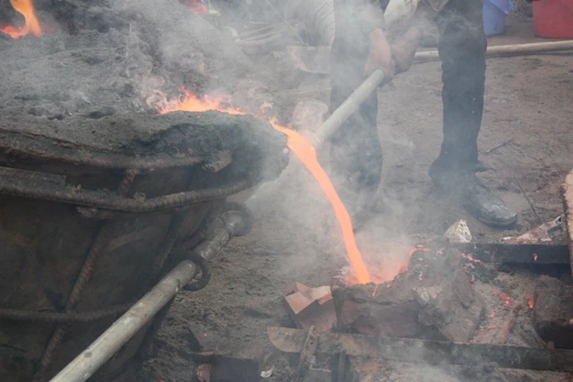 Chùa Diên Phúc đúc tượng và chuông đồng lớn ảnh 12