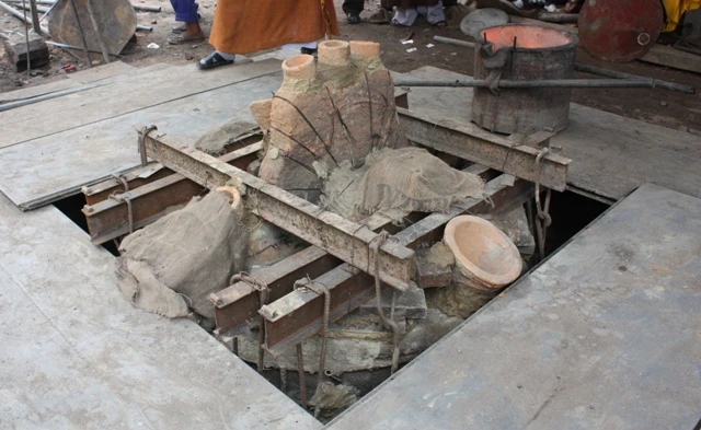 Chùa Diên Phúc đúc tượng và chuông đồng lớn ảnh 17