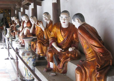 Chùa Chuông - Đệ nhất danh lam phố Hiến ảnh 2 Chùa Chuông - Đệ nhất danh lam phố Hiến ảnh 2