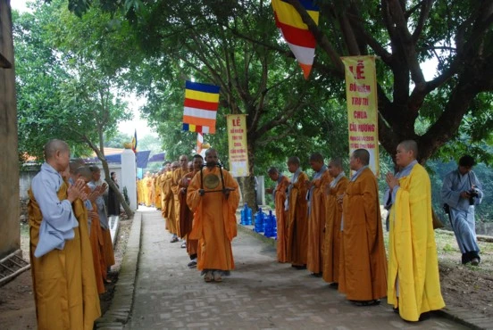 Bắc Ninh: Lễ bổ nhiệm trụ trì chùa Cầu Hương ảnh 1