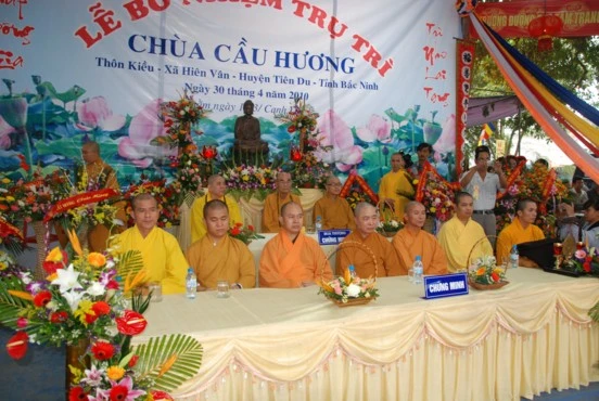 Bắc Ninh: Lễ bổ nhiệm trụ trì chùa Cầu Hương ảnh 10