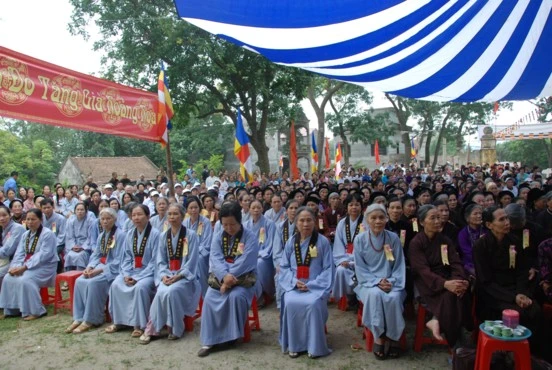 Bắc Ninh: Lễ bổ nhiệm trụ trì chùa Cầu Hương ảnh 11