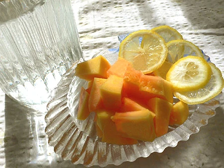 Sinh tố chanh đu đủ ảnh 3