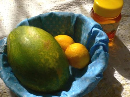 Sinh tố chanh đu đủ ảnh 2