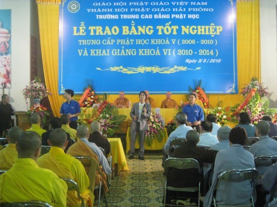 Hải Phòng: Lễ phát bằng tốt nghiệp TCPH khoá V và khai giảng khoá VI ảnh 5 Hải Phòng: Lễ phát bằng tốt nghiệp TCPH khoá V và khai giảng khoá VI ảnh 5