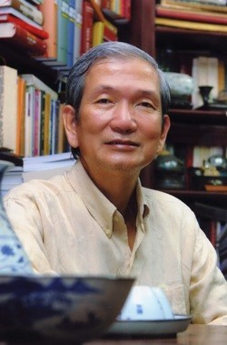 Nhà nghiên cứu Trần Đình Sơn. Ảnh: HH Nhà nghiên cứu Trần Đình Sơn. Ảnh: HH