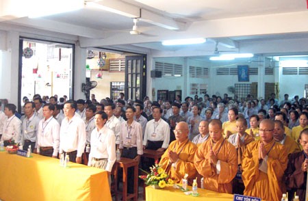 Ban Đại diện Phật giáo huyện Tân Hiệp tổ chức lễ mừng Phật đản