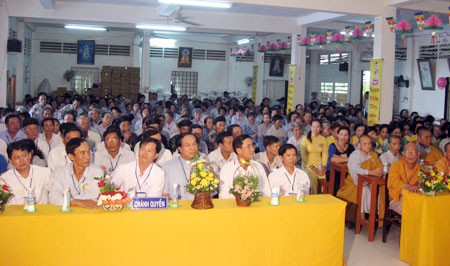 Ban Đại diện Phật giáo huyện Tân Hiệp tổ chức lễ mừng Phật đản