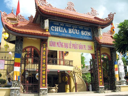 Ban Đại diện Phật giáo huyện Tân Hiệp tổ chức lễ mừng Phật đản