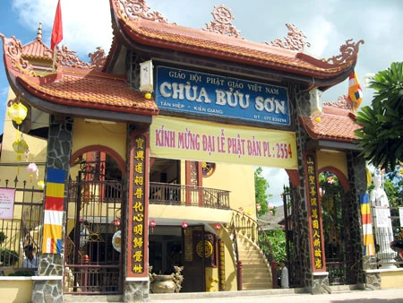 Ban Đại diện Phật giáo huyện Tân Hiệp tổ chức lễ mừng Phật đản