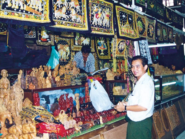Thú mua sắm ở Myanmar