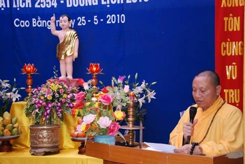 Cao Bằng: Đại lễ Phật Đản PL.2554 diễn ra trang nghiêm, trọng thể ảnh 10