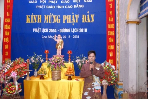 Cao Bằng: Đại lễ Phật Đản PL.2554 diễn ra trang nghiêm, trọng thể ảnh 5