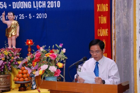 Cao Bằng: Đại lễ Phật Đản PL.2554 diễn ra trang nghiêm, trọng thể ảnh 14 Cao Bằng: Đại lễ Phật Đản PL.2554 diễn ra trang nghiêm, trọng thể ảnh 14