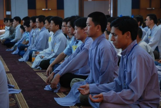 Hà Nội: Gần 500 thanh niên Phật tử tham dự Khóa tu "Một ngày an lạc" ảnh 32