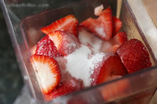 Sinh tố dưa hấu, dâu tây ảnh 4