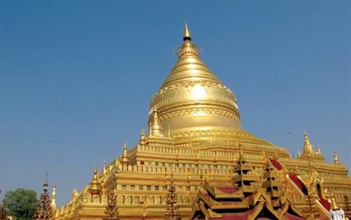 Chùa Shwezigon ở Bagan