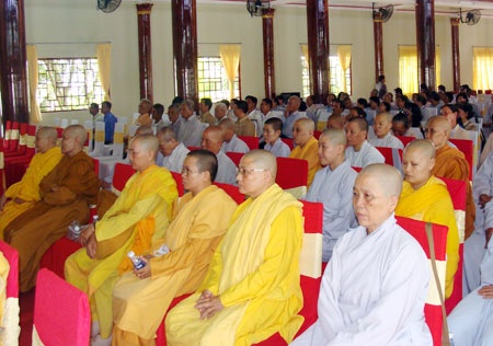 Phật giáo Kiên Giang sơ kết Phật sự 6 tháng đầu năm 2010