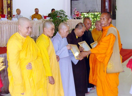 Phật giáo Kiên Giang sơ kết Phật sự 6 tháng đầu năm 2010