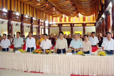 Phật giáo Kiên Giang sơ kết Phật sự 6 tháng đầu năm 2010